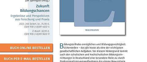 Buch - Zukunft Bildungschancen